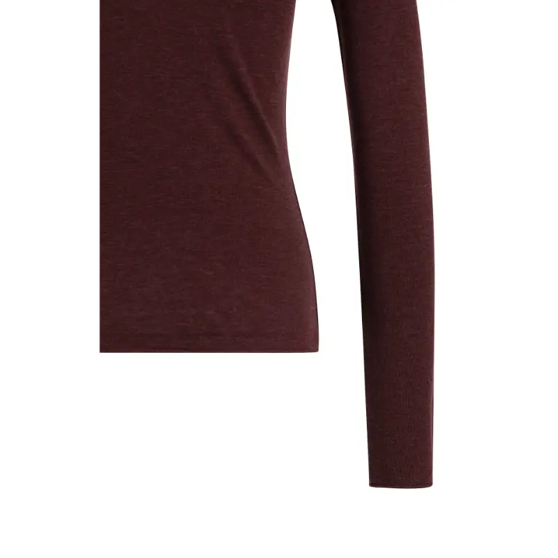 Yaya Top 01-709440-610 913172 Donkerrood