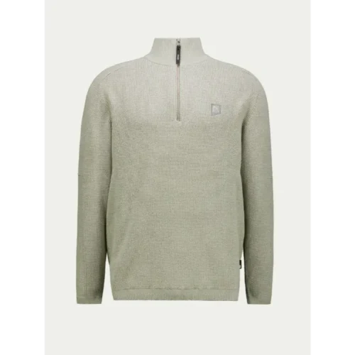 31140004 licht groen e50115 CHASIN Trui Halfzip 31140004 Lichtgroen E5011