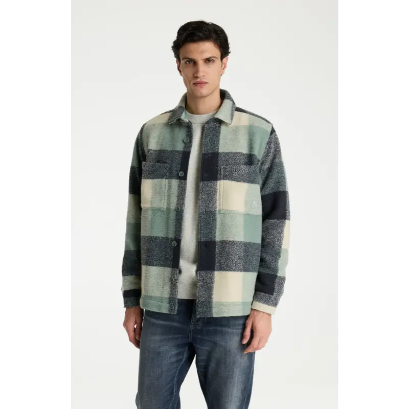 61120059 groen e50221 CHASIN Overshirt 61120059 Groen E5022