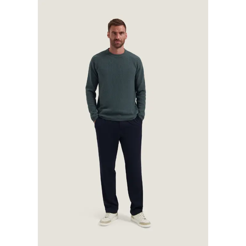 Dstrezzed_AutumnWinter-2026_569_406836_3 Dstrezzed Trui Halfzip 406836 569 Grey Green