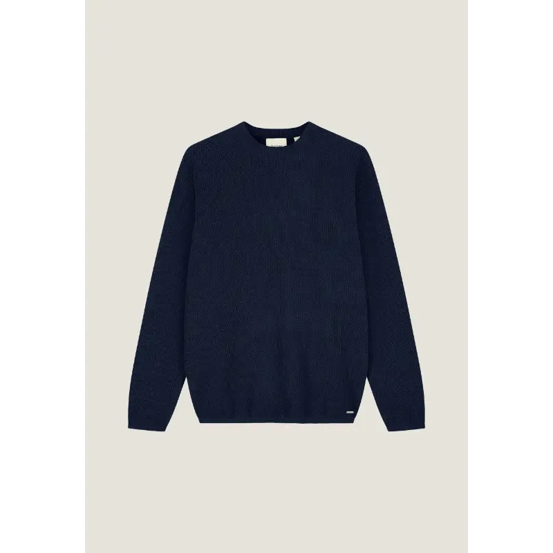 Dstrezzed_AutumnWinter-2026_649_406836_5 Dstrezzed Trui Halfzip 406836 Donkerblauw (Marine) 649 Dark Navy