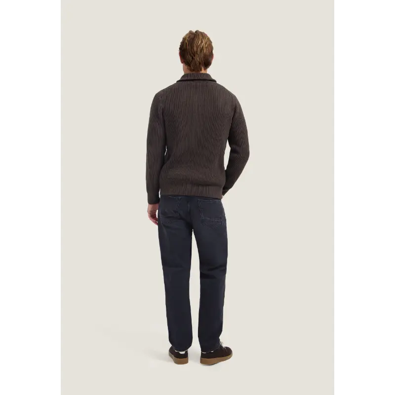 Dstrezzed_AutumnWinter-2026_799_406822_4 Dstrezzed Halfzip Trui 406822 Dark Brown