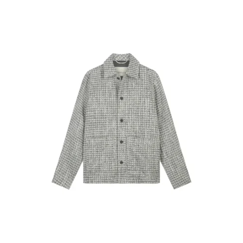 Dstrezzed_AutumnWinter-2026_820_155506 Dstrezzed Overshirt 155506 Beige/Bruin Dessin 820 Medium Grey