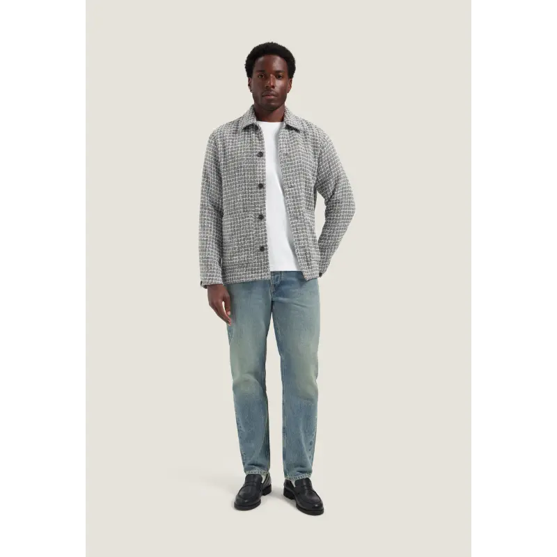 Dstrezzed_AutumnWinter-2026_820_155506_3 Dstrezzed Overshirt 155506 Beige/Bruin Dessin 820 Medium Grey