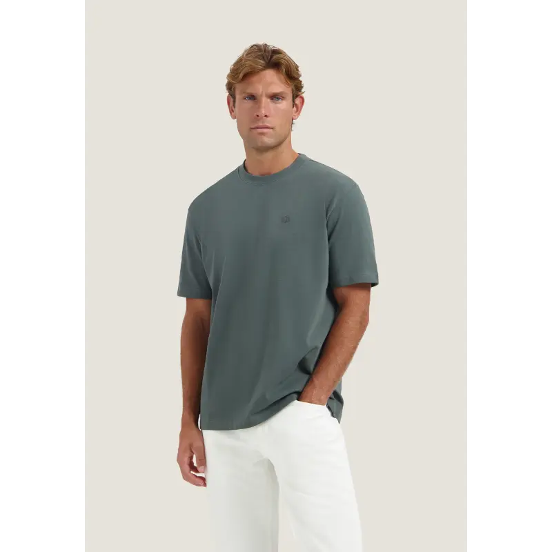 Dstrezzed_Carry-Over_569_203012_2 Dstrezzed T-Shirt Heren 203012 569 Grey Green