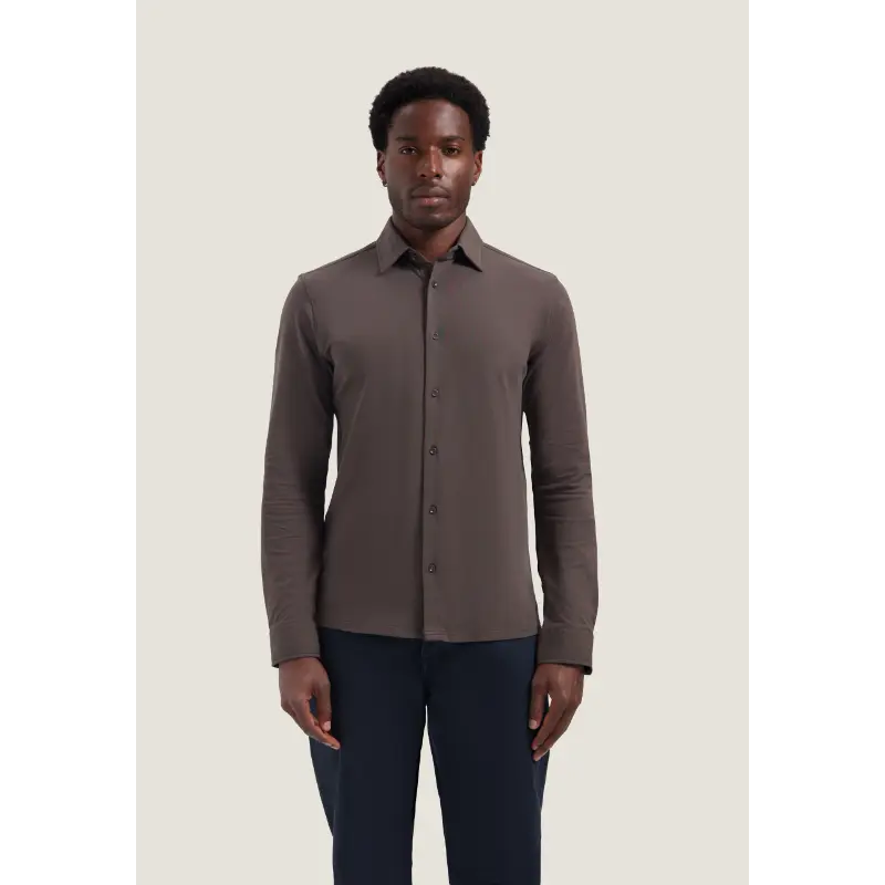 Dstrezzed_Carry-Over_799_303995_2 Dstrezzed Overhemd 303995 799 Dk. Brown