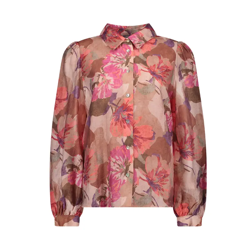 Geisha-Fashi_2026-Winter-2_475_63829-14_2 Geisha Blouse met lange mouwen 63829-14 Rosebud/Sand Multicolour
