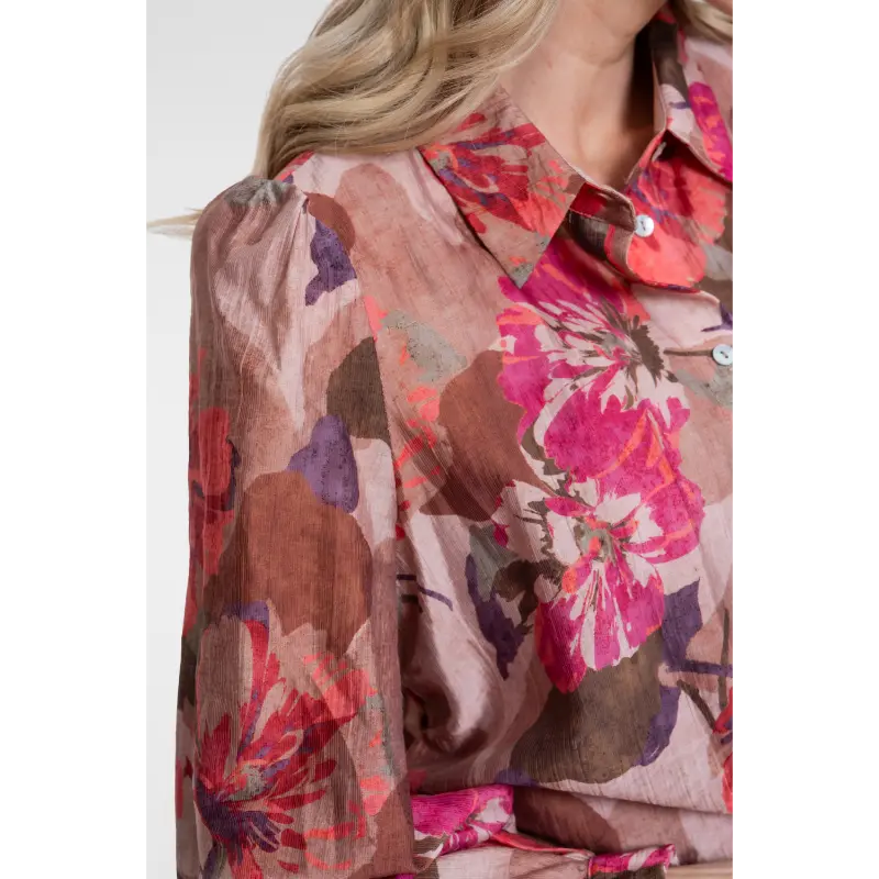 Geisha-Fashi_2026-Winter-2_475_63829-14_5 Geisha Blouse met lange mouwen 63829-14 Rosebud/Sand Multicolour