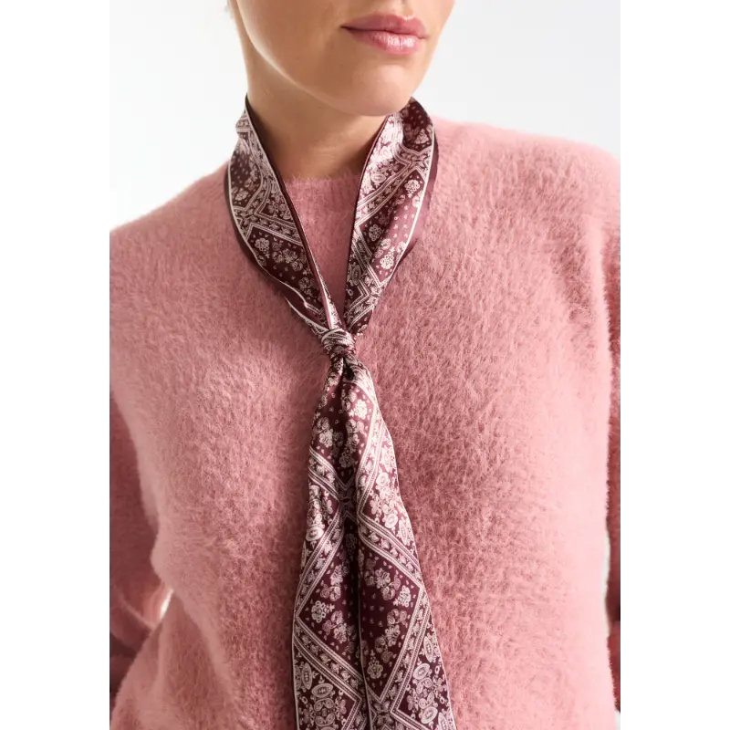 JANSEN-Amste_Winter-26_309_BANDANA-W26_2 Jansen Amsterdam Bandana W26 309 Wine