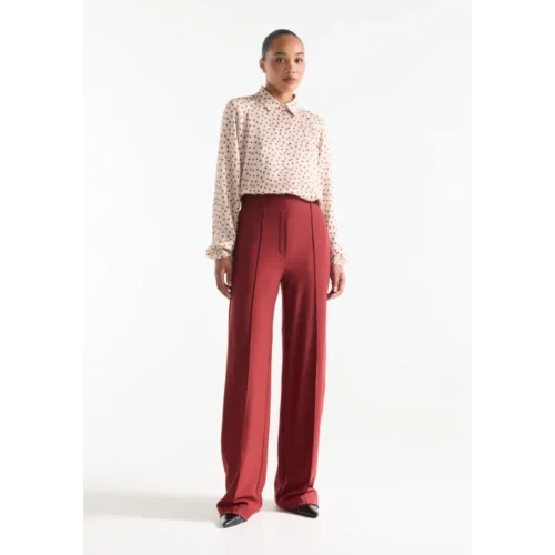 JANSEN-Amste_Winter-26_326_ALEID-W26 Jansen Amsterdam Broek Aleid W26 326 Stone Red