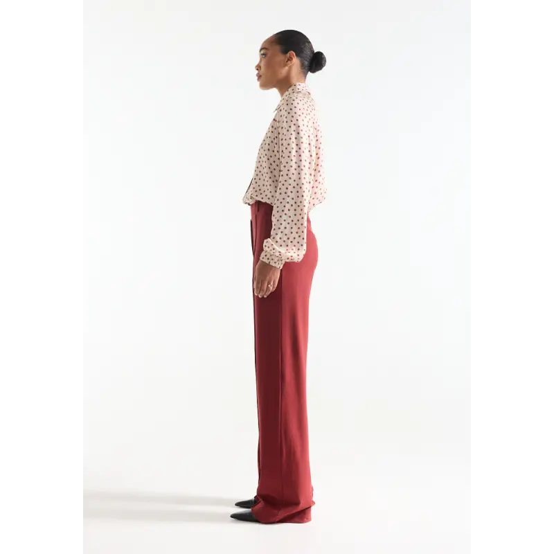 JANSEN-Amste_Winter-26_326_ALEID-W26_4 Jansen Amsterdam Broek Aleid W26 326 Stone Red
