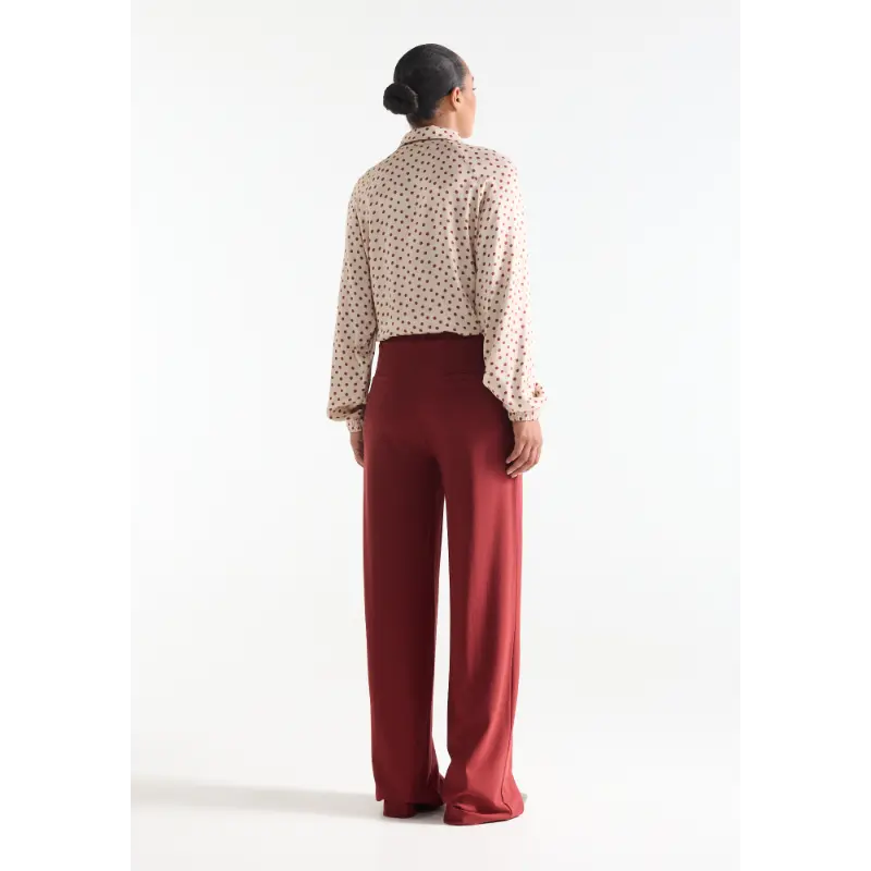 Jansen Amsterdam Broek Aleid W26 326 Stone Red