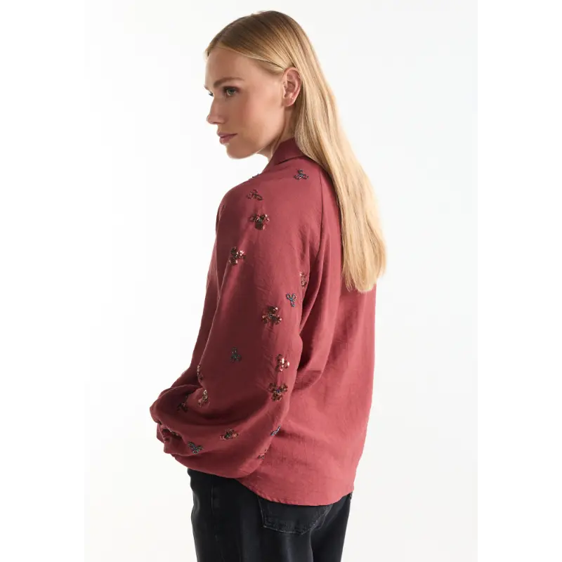 JANSEN-Amste_Winter-26_326_AMARENS-W26_4 Jansen Amsterdam Blouse Amarens W26 326 Stone Red