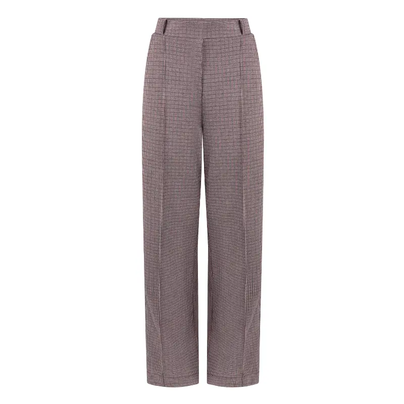 JANSEN-Amste_Winter-26_328_ALEIDOU-W26_2 Jansen Amsterdam Broek Aleidou W26 Rood 328 Multi Wine