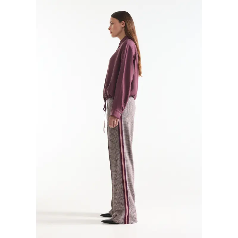 JANSEN-Amste_Winter-26_328_ALEIDOU-W26_5 Jansen Amsterdam Broek Aleidou W26 Rood 328 Multi Wine