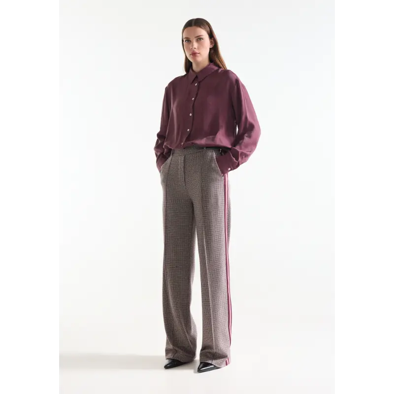 JANSEN-Amste_Winter-26_328_ALEIDOU-W26_6 Jansen Amsterdam Broek Aleidou W26 Rood 328 Multi Wine