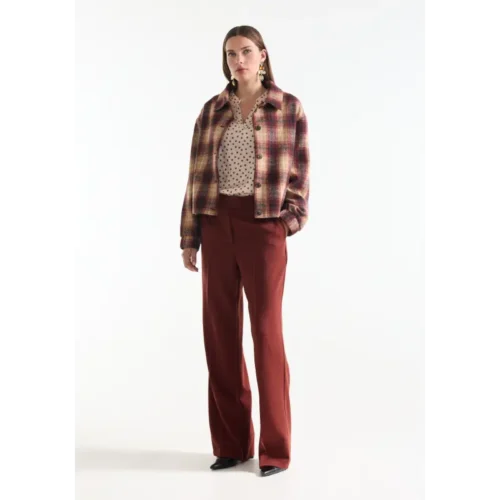 JANSEN-Amste_Winter-26_329_JACKIE-W26 Jansen Amsterdam Jasje W26 329 Multi Stone Rood