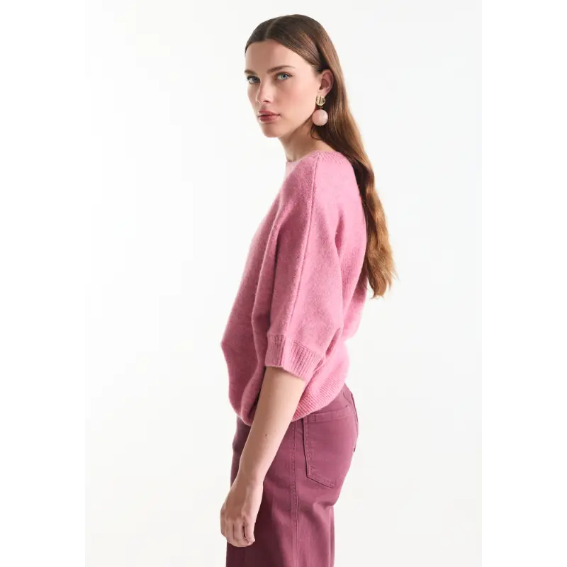 Jansen Amsterdam Trui Dacota W26 330 Rose