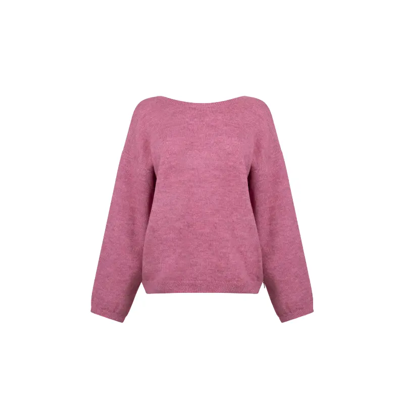 JANSEN-Amste_Winter-26_330_DANA-W26_2 Jansen Amsterdam Trui Dana W26 330 Rose
