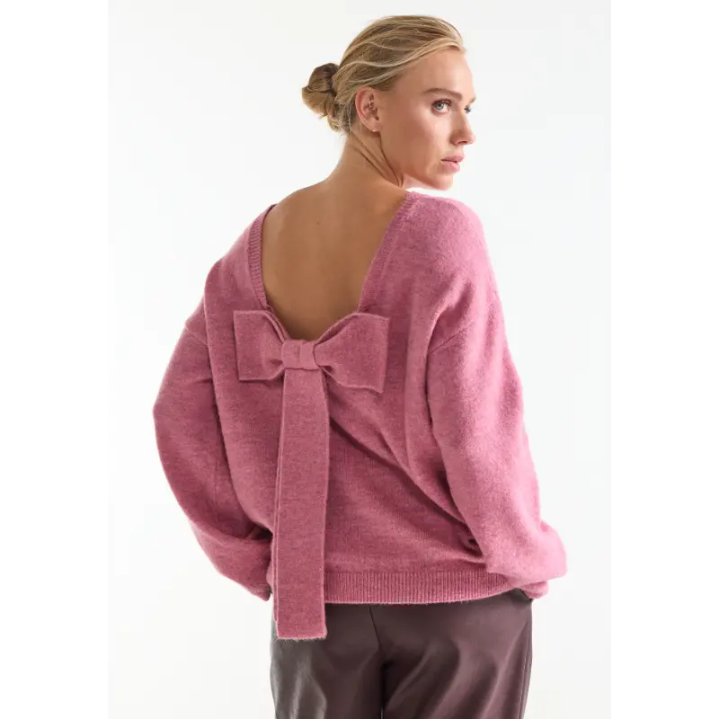 JANSEN-Amste_Winter-26_330_DANA-W26_4 Jansen Amsterdam Trui Dana W26 330 Rose