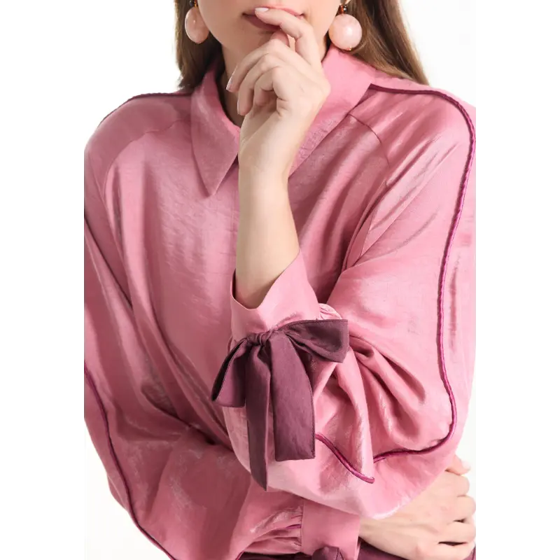 JANSEN-Amste_Winter-26_330_INDIE-W26_5 Jansen Amsterdam Blouse W26 330 Rose