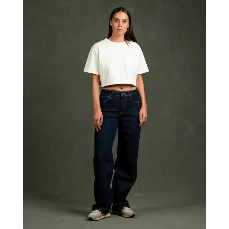 Kuyichi_Never-Out-of-Stock_488_25205214_2 Kuyichi Dames Jeans 25205214 Donkerblauw (Marine) 488 Eflow Rinse