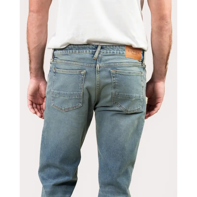 Kuyichi Jeans 26105100 Blauw 500 Caribbean GL