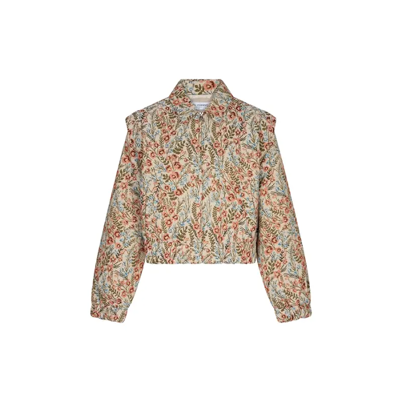 Lofty Manner Jasje RH41 Hani Multicolour 109 – vooraanzicht Lofty Manner Hani jasje in multicolour, vooraanzicht zonder model