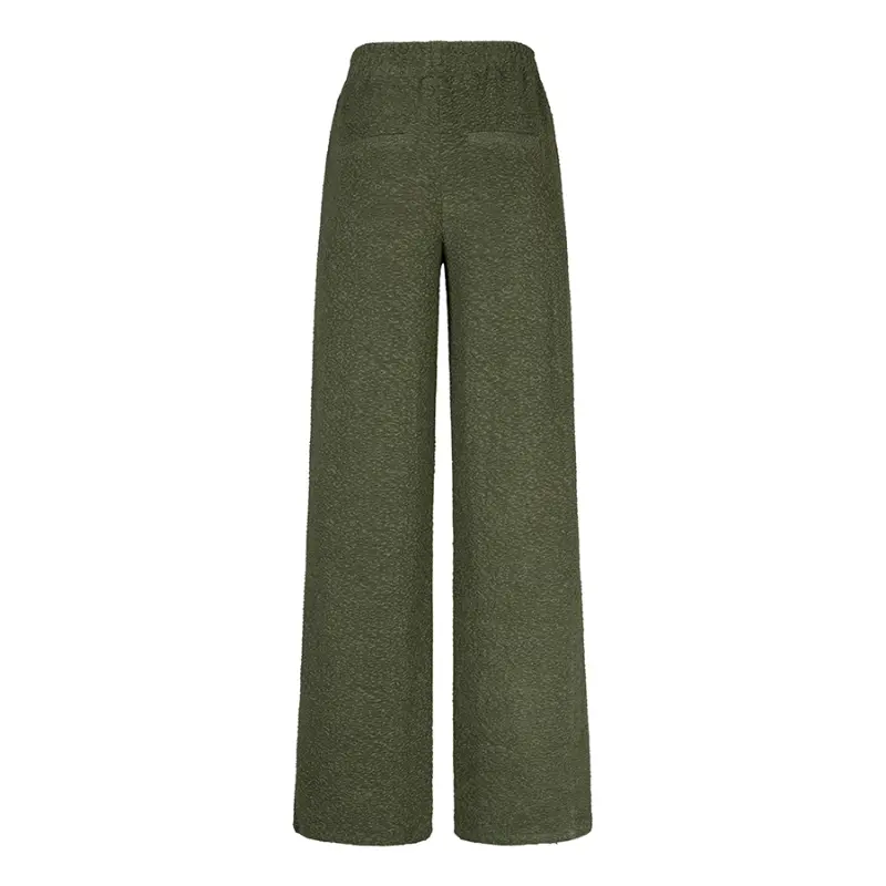 Lofty Manner Broek Dames RH87 Army Green – vooraanzicht Lofty Manner RH87 damesbroek in army green, vooraanzicht zonder model