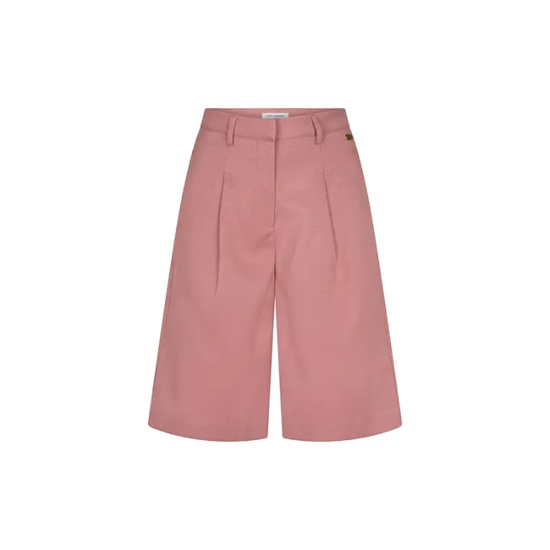 Lofty Manner Bermuda RI48 - Kimi 315 Coral – vooraanzicht Koraalkleurige Lofty Manner Bermuda RI48 - Kimi zonder model