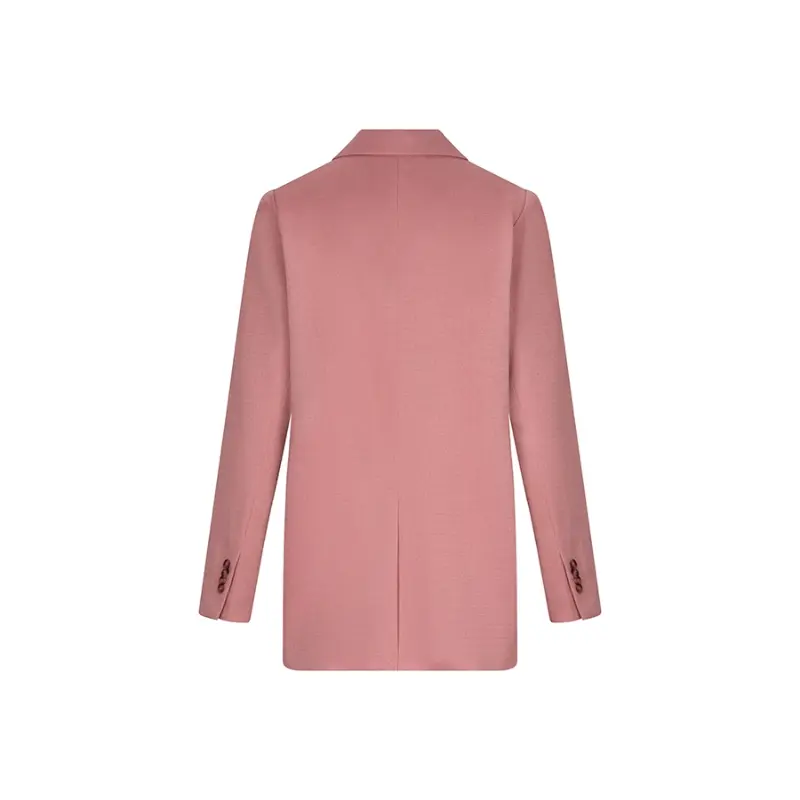 Lofty Manner Blazer RI51 Inge 315 Coral – achteraanzicht Lofty Manner blazer Inge in koraal, achteraanzicht zonder model