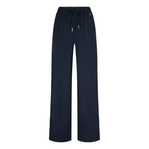 Lofty Manner Broek Dames RI33.2 Inna donkerblauw – vooraanzicht Lofty Manner RI33.2 damesbroek donkerblauw, vooraanzicht zonder model