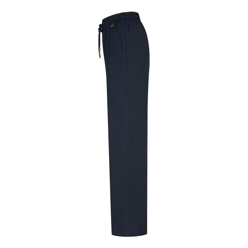 Lofty Manner Broek Inna RI33.2 donkerblauw – zijaanzicht Lofty Manner RI33.2 broek Inna in donkerblauw, zijaanzicht