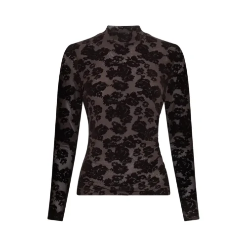 MSCH-Copenha_fall_winter-2026_Molé-Flower_20270 Msch Copenhagen Top 20270 Bruin