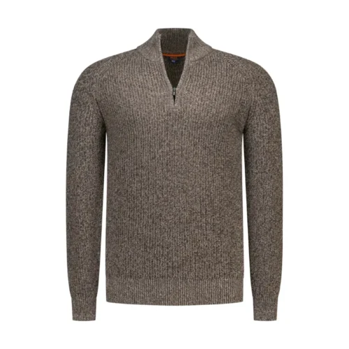 NZA-New-Zeal_NZA263_1140_26KN411 NZA Trui 26KN411 1140 Grey Brown