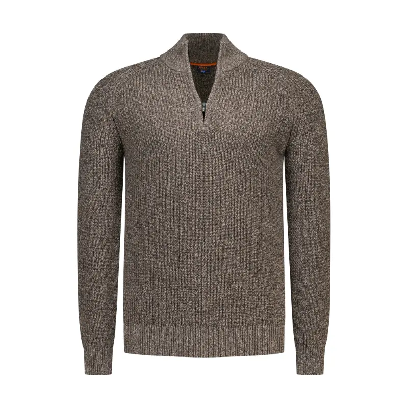 NZA-New-Zeal_NZA263_1140_26KN411 NZA Trui 26KN411 1140 Grey Brown