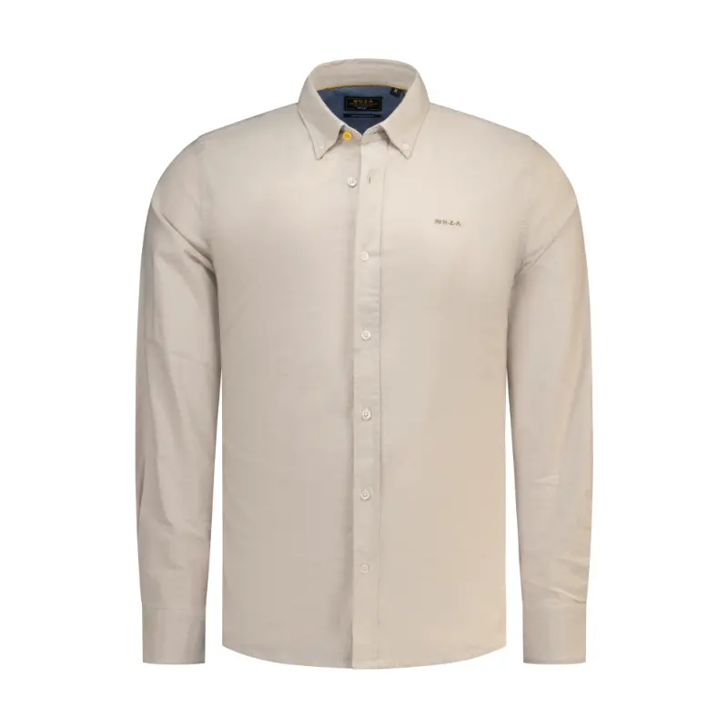NZA-New-Zeal_NZA263_1153_26HN500 NZA Overhemd 26HN500 Tan Sand 1153