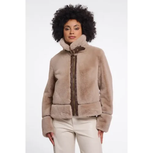 Rino&Pelle_AW26_10866_Lambra.7002612 Rino & Pelle Jack LAMBRA.7002612 Beige 10866 Oat