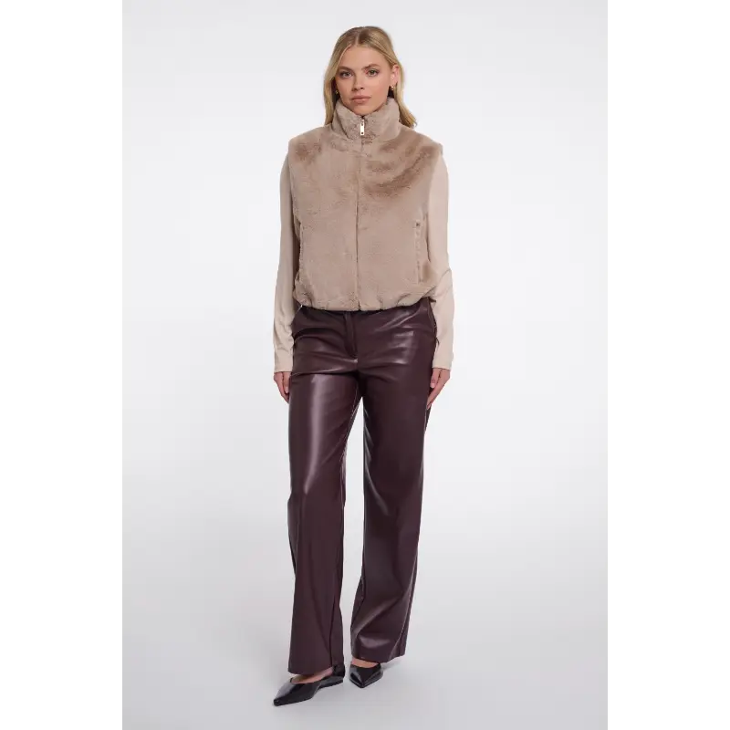 Rino&Pelle_AW26_10866_Nikki.7002611_4 Rino & Pelle Bodywarmer Nikki 7002611 Beige 10866 Oat