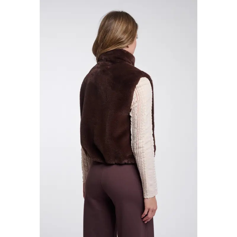 Rino&Pelle_AW26_11099_Nikki.7002611_3 Rino & Pelle D. Bodywarmer NIKKI.7002611 Bruin 11099 Coffee Roa