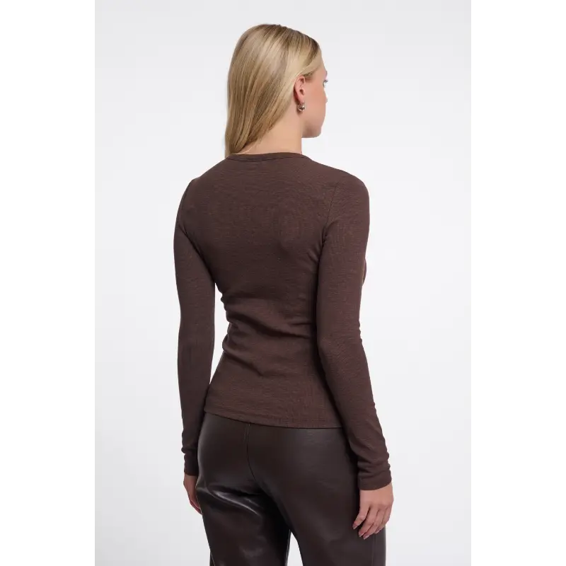 Rino & Pelle Top IDIL.7002612 Bruin 11104 Peated