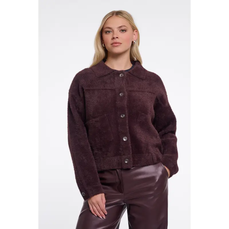 Rino&Pelle_AW26_11122_Bubbly.5002611 Rino & Pelle Jasje Bubbly 5002611 Paars 11122 Fudge Cloa