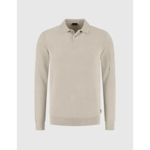 Saint-Steve_AW26_20006-sand-mel_250503 Saint Steve Polo 250503 20006 Sand Mel