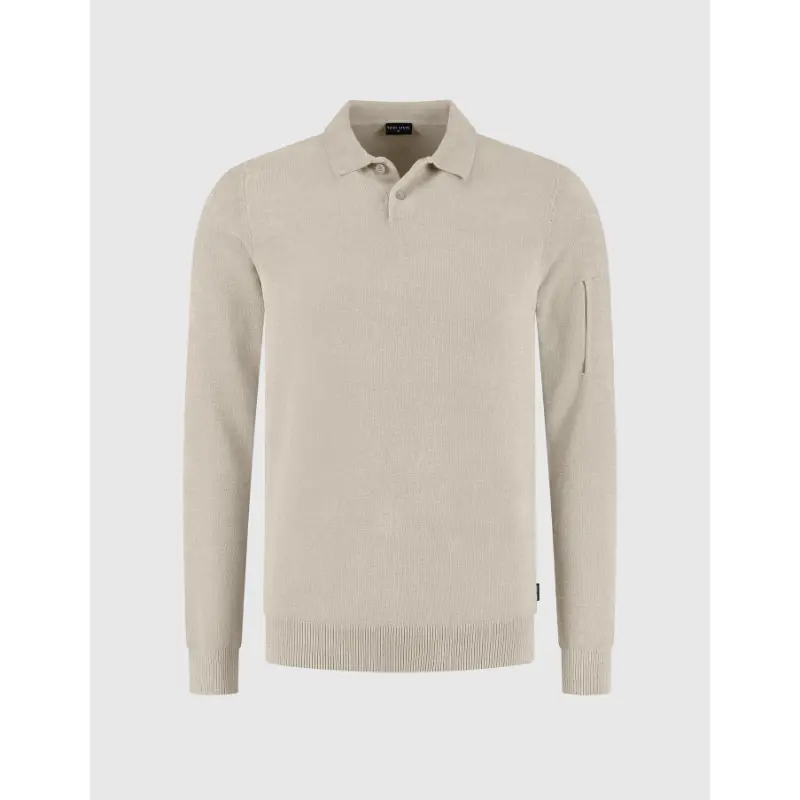 Saint-Steve_AW26_20006-sand-mel_250503 Saint Steve Polo 250503 20006 Sand Mel