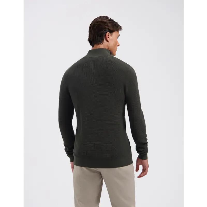 Saint-Steve_AW26_60037-rosin-green_240906_3 Saint Steve Trui Halfzip 240906 60037 Rosin Green