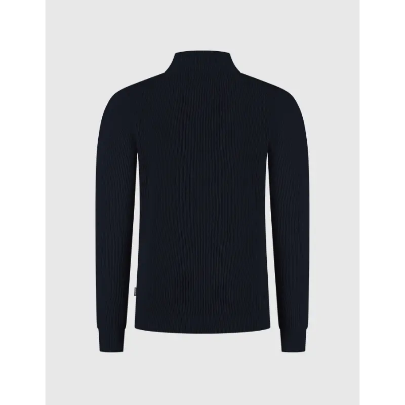 Saint-Steve_AW26_70003-dark-navy_250502_4 Saint Steve Trui Halfzip 250502 Lesley 70003 Dark Navy