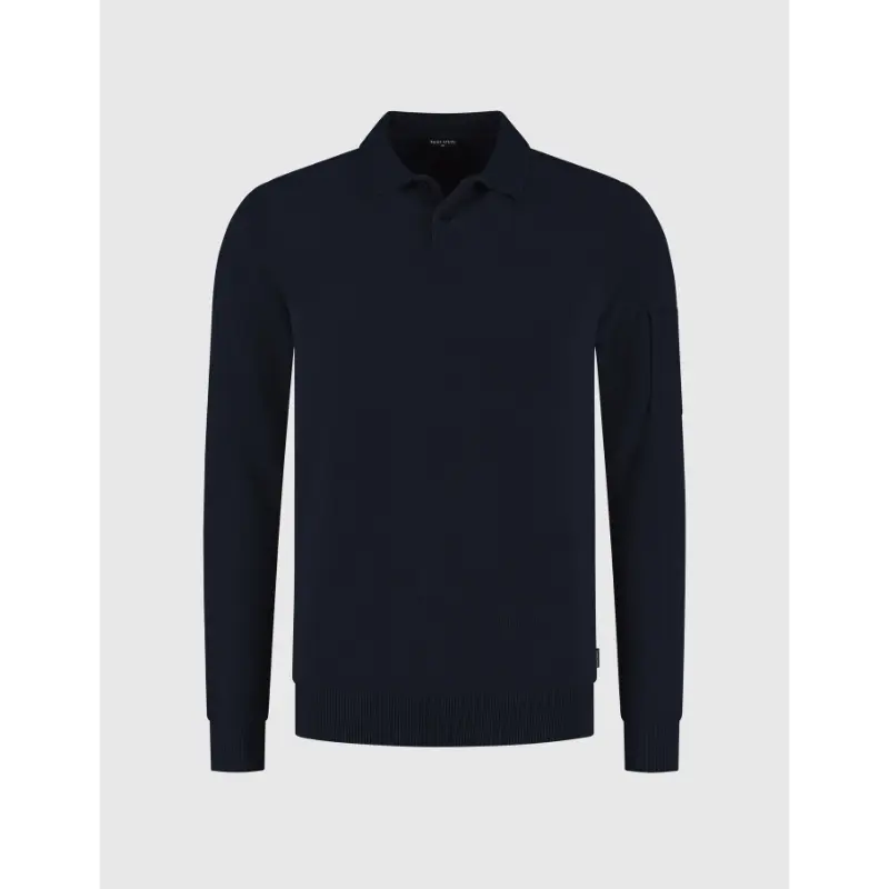 Saint-Steve_AW26_70003-dark-navy_250503_2 Saint Steve Polo 250503 Luke 70003 Dark Navy