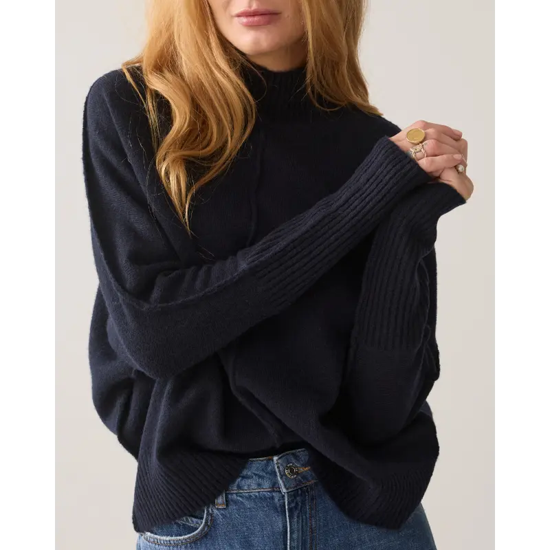 Summum-_fall-2026_495_7s8043-70088_6 Summum Sweater 7S8043-70088 Donkerblauw (Marine) 495 Midnight Blu