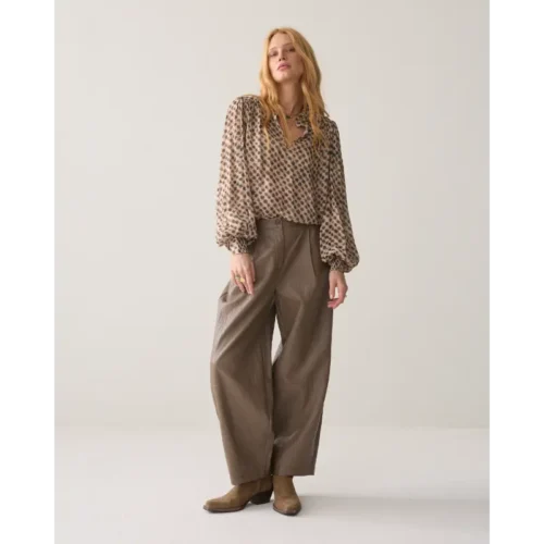 Summum-_fall-2026_708_4s3043-12526 Summum Broek Dames 4S3043-12526 Beige 708 Light Taupe
