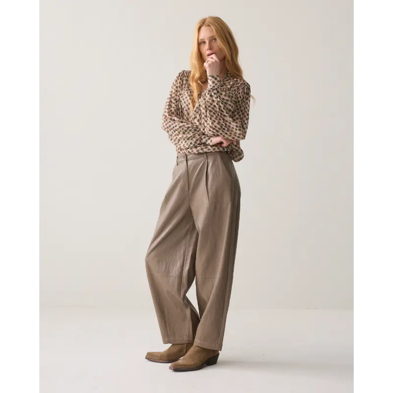 Summum-_fall-2026_708_4s3043-12526_3 Summum Broek Dames 4S3043-12526 Beige 708 Light Taupe